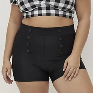 ⚡⚡🆕 TORRID Swim Bottom Short Ultra High Waist Sailor Size 3 NWT